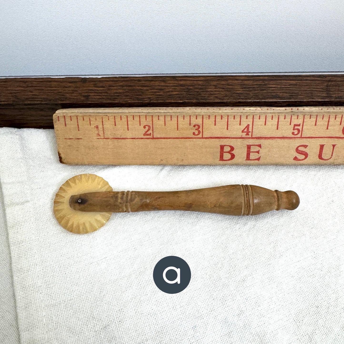 Antique 19th Century Pastry Wheel, Pastry Crimper, Antique Pastry Jigger